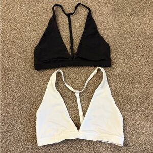 lululemon Wundermost Ultra-soft Nulu T-Strap Triangle Bralette (x2)